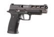 P320 AXG Pro 9mm 4.7in Nitron Lightened Slide G10 Grips NS 2-17rnd