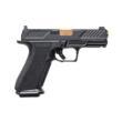 XR920 9mm Black Frame Combat Slide Optic Black Spiral Unthreaded BRL Bronze