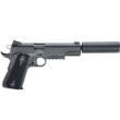 ATI GERMAN SPORT 1911 AD-OPS HGA  22LR 5in BLK PLYMR 10RD FAUX SUPPRESSOR