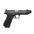 DR920 9mm Black Frame Combat Slide Optic Black Spiral Unthreaded Barrel
