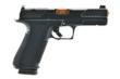 DR920 9mm 5in Blk Combat Slide Optic DLC Spiral unth Bronze Grn Trit