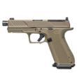 XR920 9mm FDE Frame Combat Slide Optic Black Spiral Threaded BR BLK