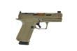 MR920 9mm FDE Elite Slide Optic FDE Spiral Unthreaded Barrel Bronze SS